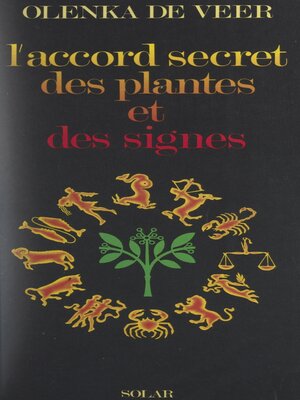 cover image of L'accord secret des plantes et des signes